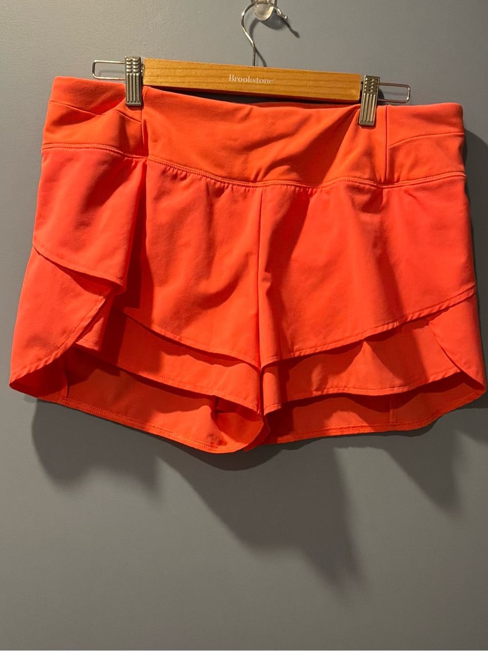 CALIA by Carrie Underwood Coral Layered Ruffle Athletic Shorts